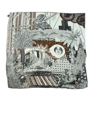 Cashmere-Silk Designer-style 130cm Act III Scarf Shawl